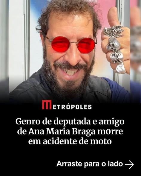 Ana Maria Braga, Death, Accident Brazilian TV Show Host And Journalist, Rafael Scucato, son-in-law Has Died